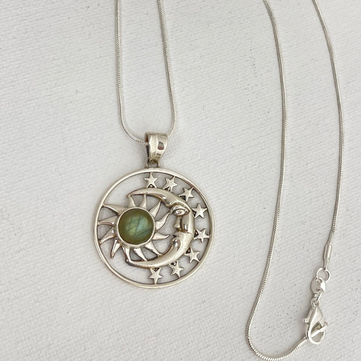 Sun, Moon and Stars Pendant