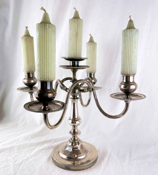 Vintage Silver Candelabra