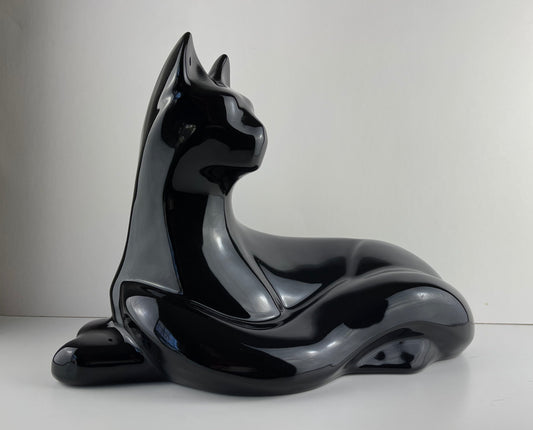 Royal Haeger Black Cat