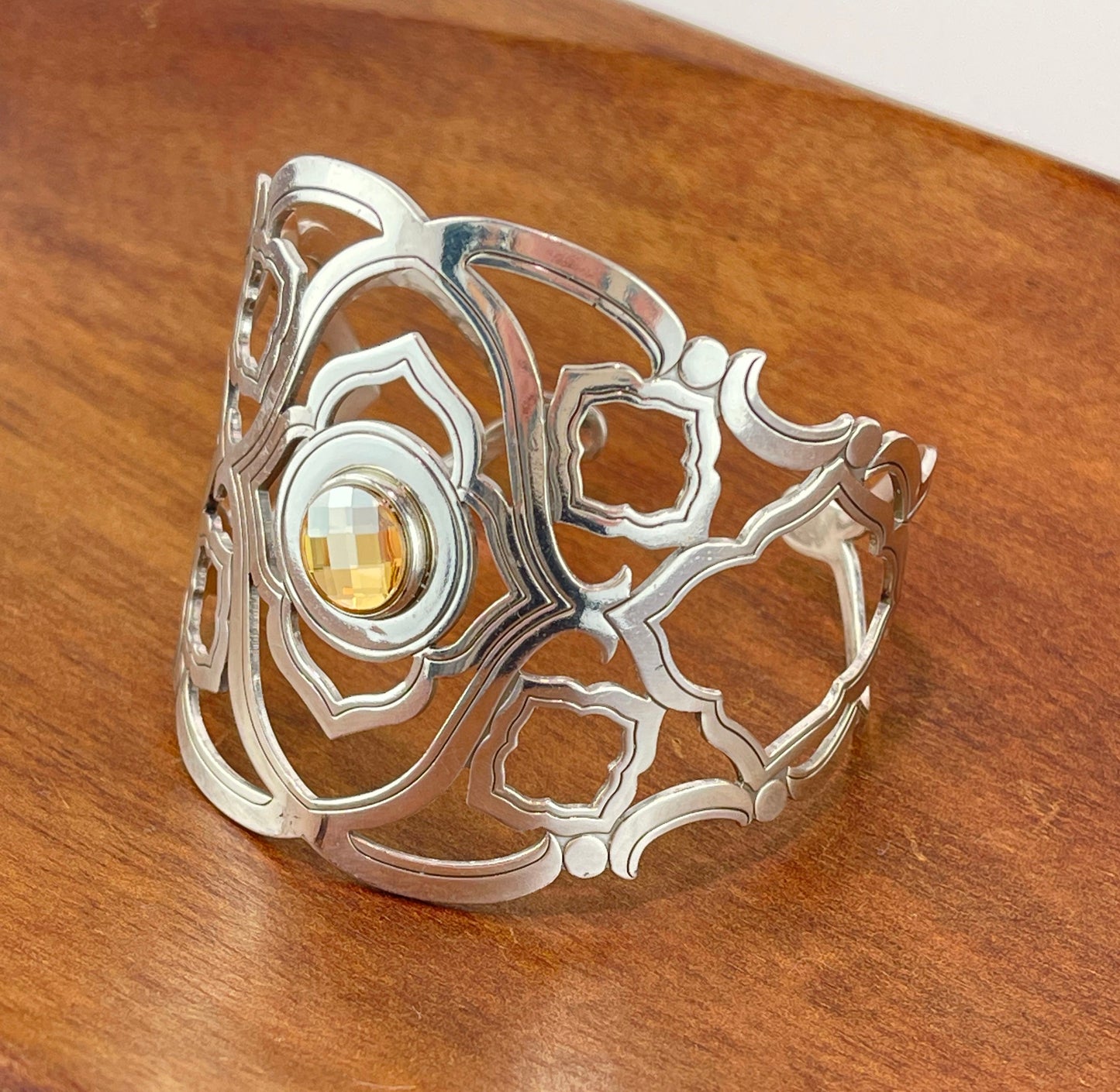 Brighton Silver-Toned Cuff Bracelet