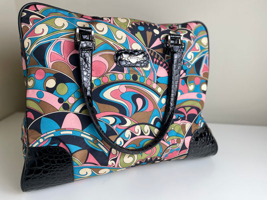 Groovy Weekender Travel Bag by Kathy van Zeeland