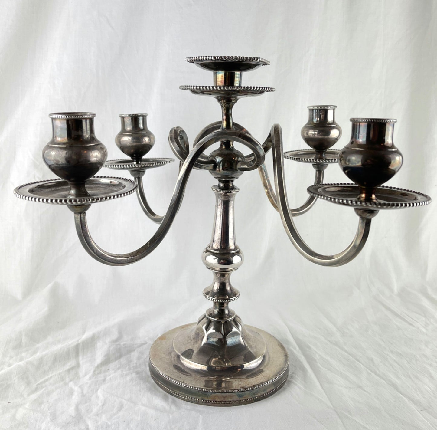 Vintage Silver Candelabra