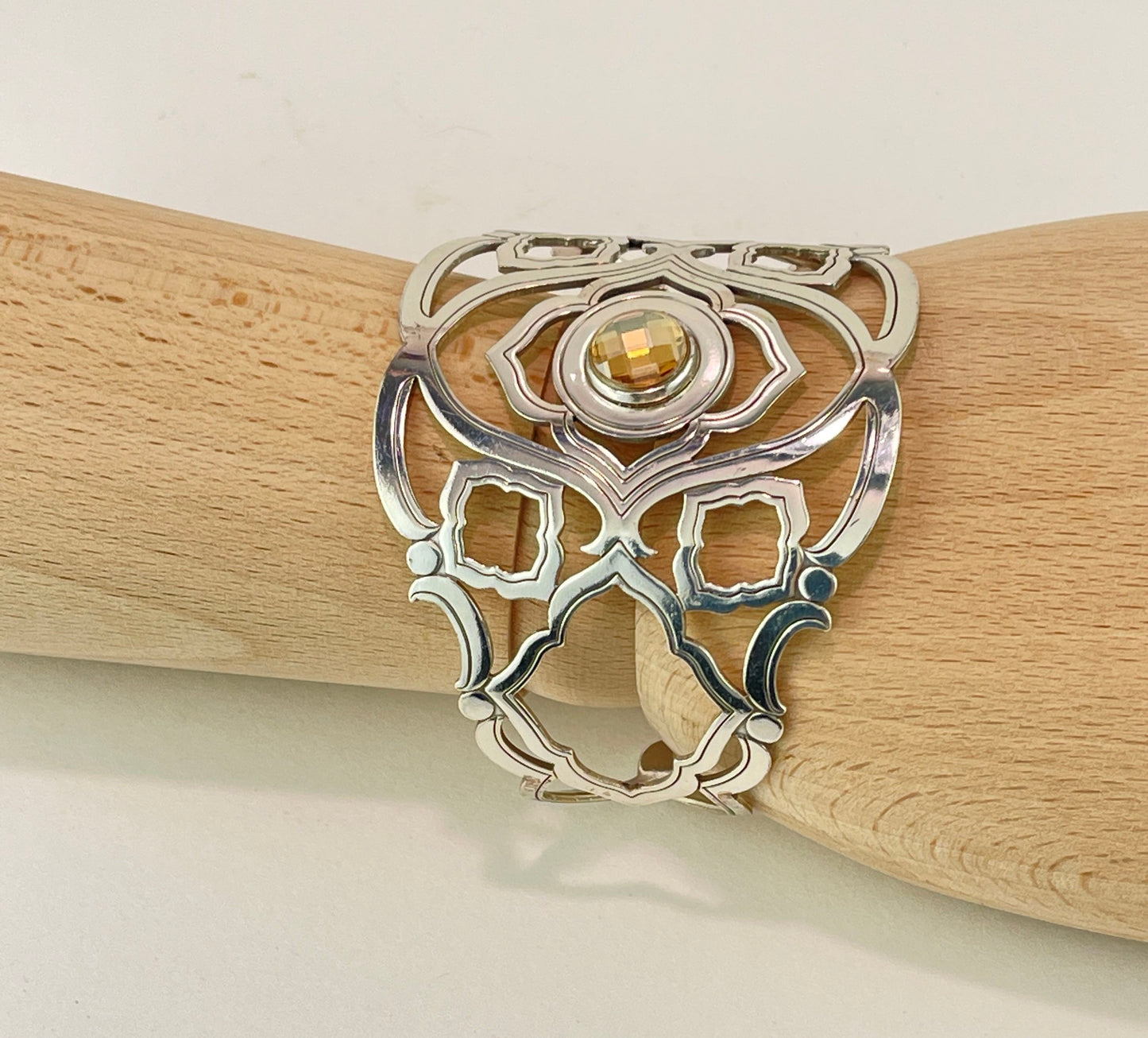 Brighton Silver-Toned Cuff Bracelet