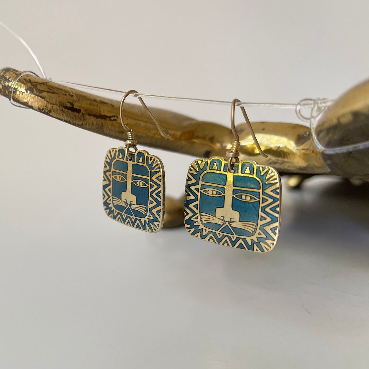 "Cat Spirit" Dangle Earrings by Laurel Burch